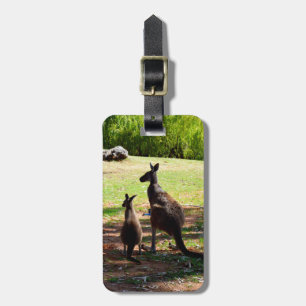 Kangaroo Y Su Joey, Etiqueta De Equipaje