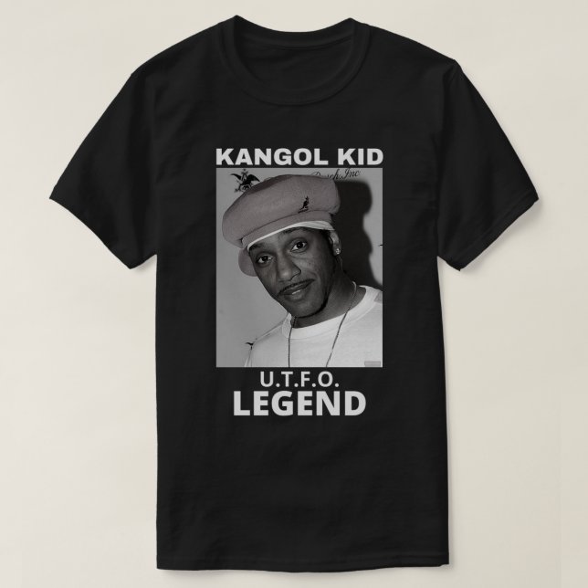 Kangol Kid UTFO Leyenda clásica camiseta (Diseño del anverso)