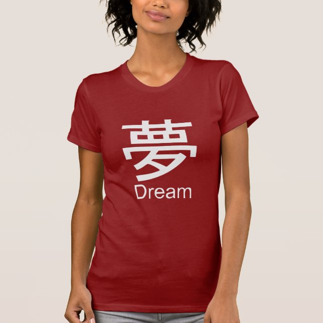Kanji para la camiseta ideal (Anverso)