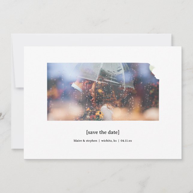 Kansas Guardar la tarjeta de fotos de fecha (Anverso)