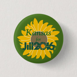 Kansas para el botón de Jill Stein