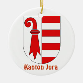 Kanton Jura*, ornamento del navidad de Suiza