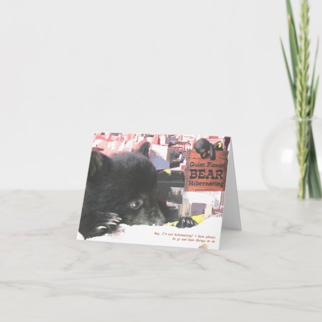 ¡Kapalua no hibernating! - Tarjeta de nota (Anverso)