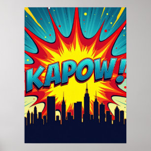 ¡KAPOW! Explosión del arte pop del libro de histor