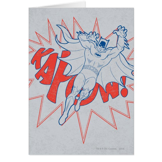 ¡KAPOW! Gráfico de Batman (Frente)