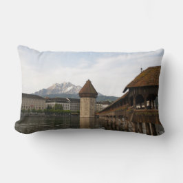 Kappelbrücke vieja Luzern almohada