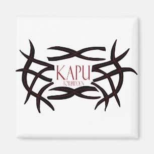 Kapu prohibió (el dicho hawaiano) el imán