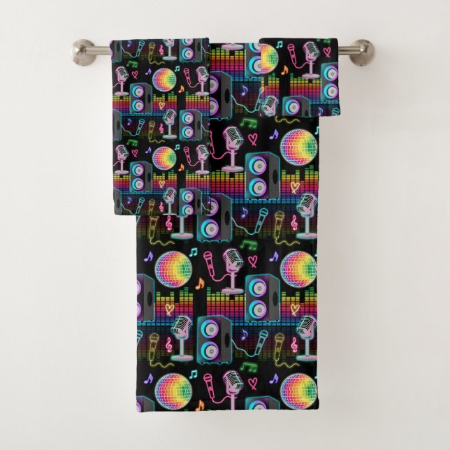 Karaoke Neon Glow Singing Music Party (In situ)