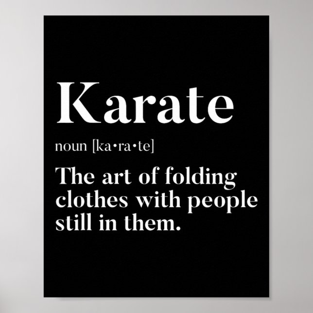 Karate Arte De La Ropa Doble Con La Gente En Ellos (Frente)