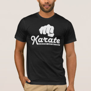 Karate - camiseta vacía de las manos