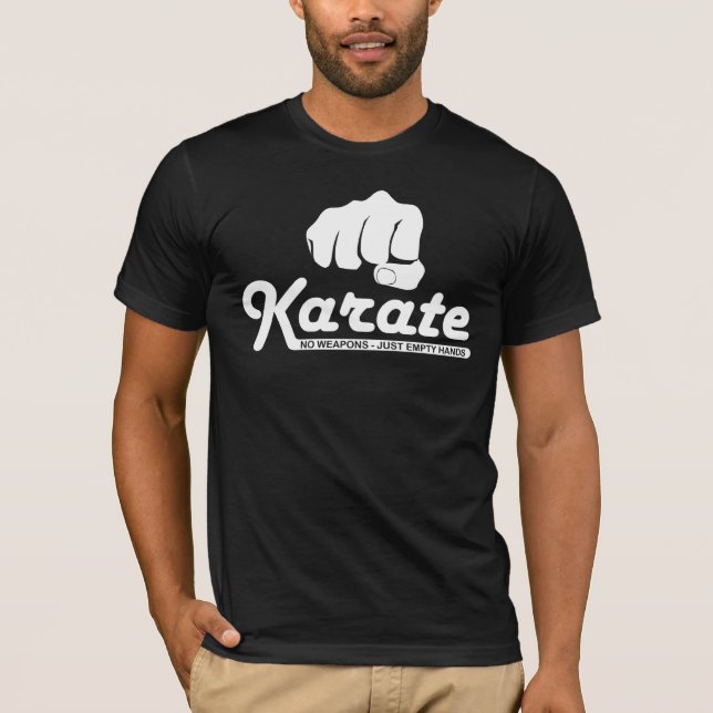 Karate - camiseta vacía de las manos (Anverso)