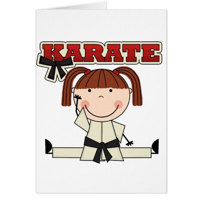 KARATE - camisetas y regalos triguenos del chica (Frente)