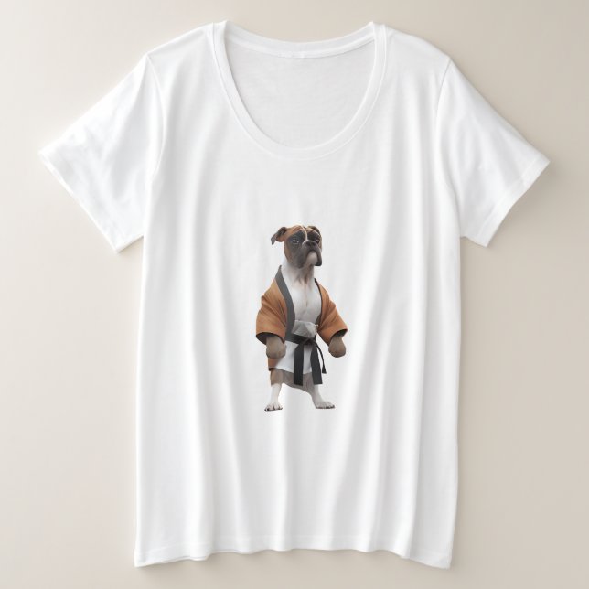 Karate de la Obra de Perro de Boxer, Perro de Boxe (Anverso del diseño)