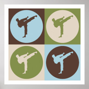 Karate del arte pop