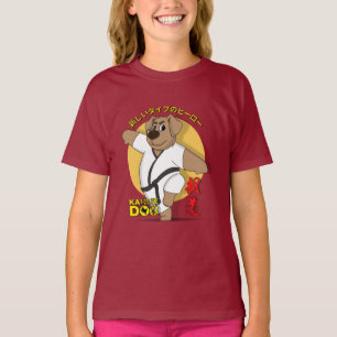 Karate Dog   Camiseta para niños