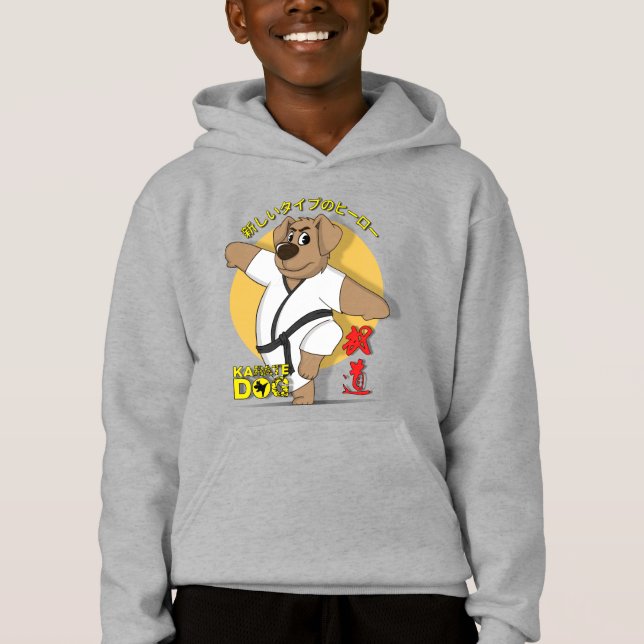 Karate Dog | Kids Hoodie (Anverso)