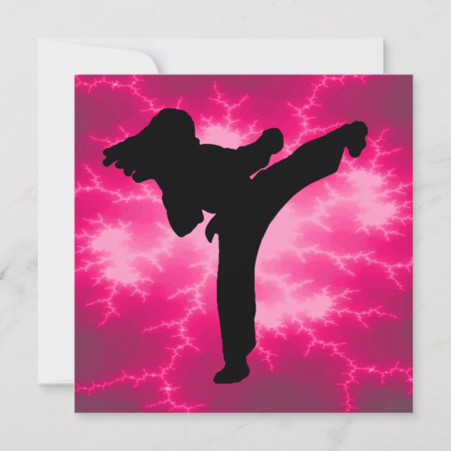 Karate Girls Birthday Party (Anverso)