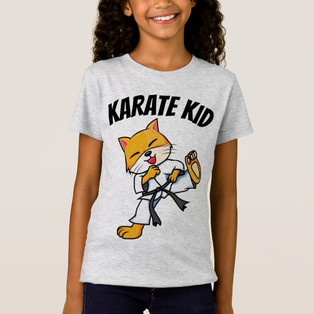 KARATE KID CHICOS CAMISETAS CAT (Anverso)