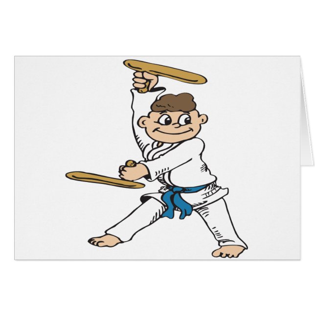 Karate-Muchacho (Anverso (Horizontal))