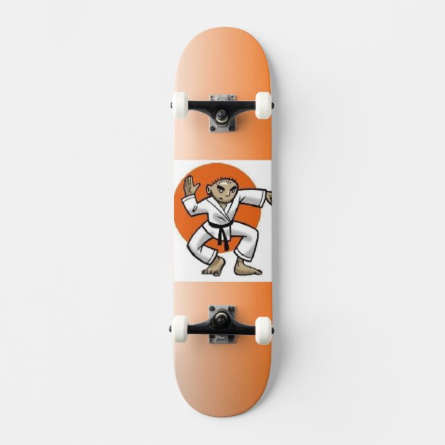 Karate Skateboard (Anverso)