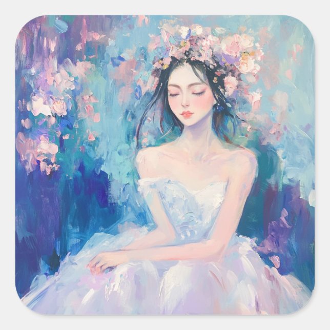 Karissa Color Pop Glossy Pegatina (Anverso)