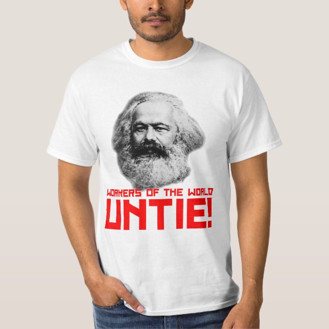 ¿Karl Marx? Camiseta del valor (Anverso)