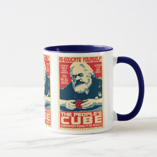 Karl Marx - el cubo de la gente: Taza de OHP