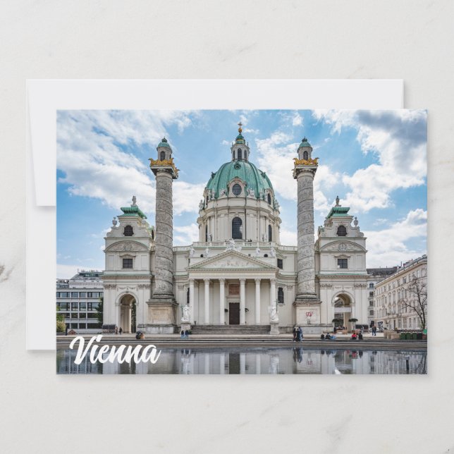 Karlfalche en Viena, Austria (Anverso)