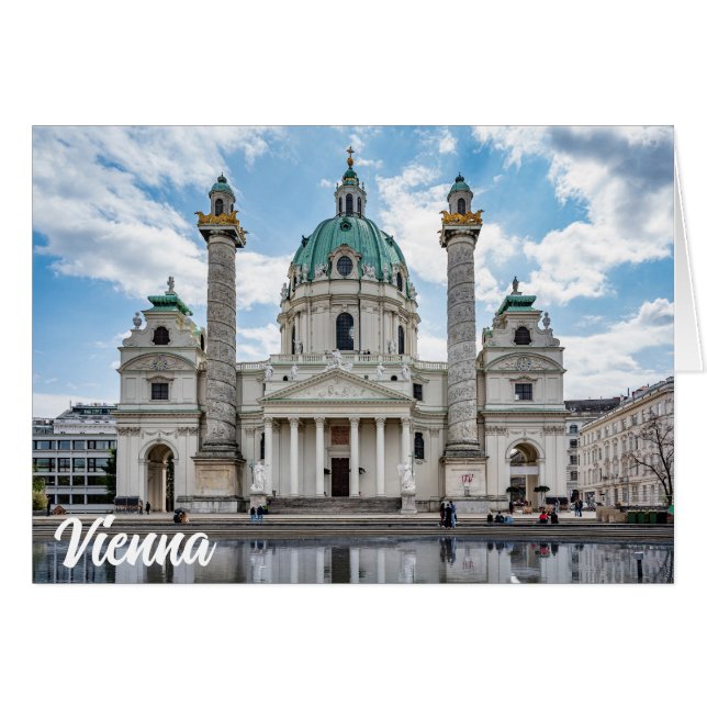 Karlfalche en Viena, Austria (Anverso (Horizontal))
