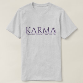 Karma (2) - Una camiseta del señor P