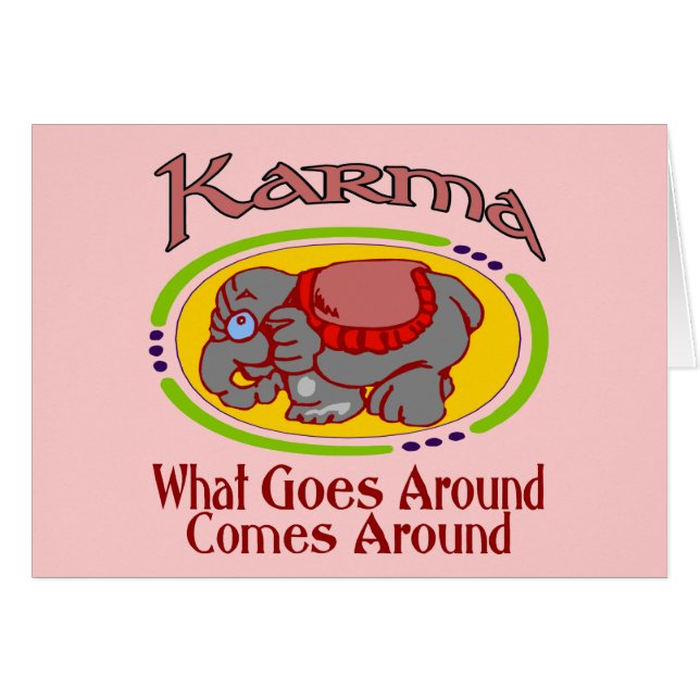 Karma Elephant (Anverso (Horizontal))