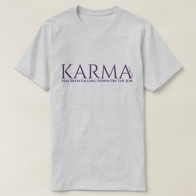 Karma - Una camiseta del señor P (Diseño del anverso)