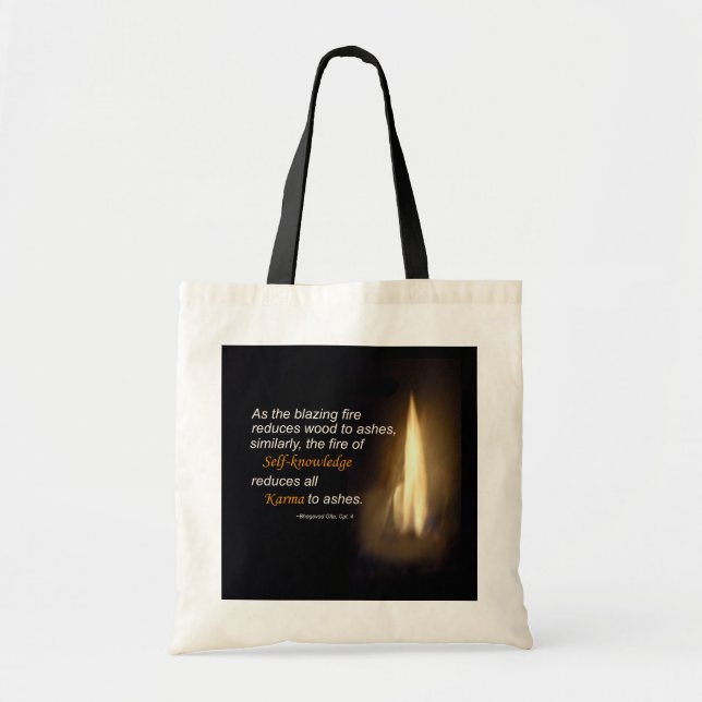 Karmas - fuego ardiente - bolso de la cita del (Frente)