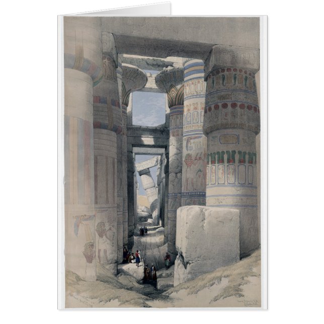 Karnak - Dromos o primera corte del templo (Frente)