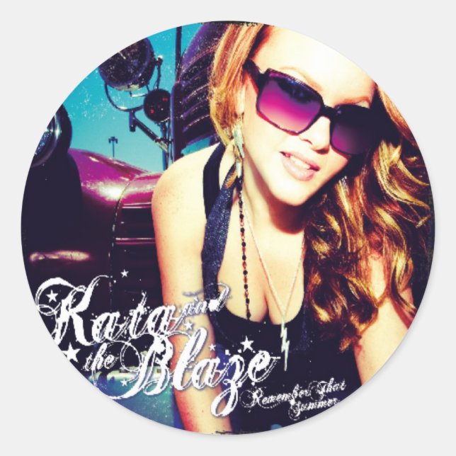 Kata y el fuego - Recuerden ese Pegatina de verano (Anverso)