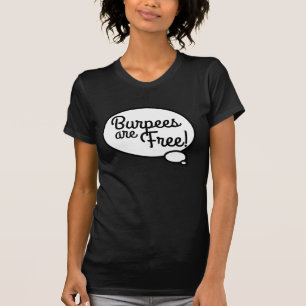 Kate dice que las burpias son camisetas libres/mej