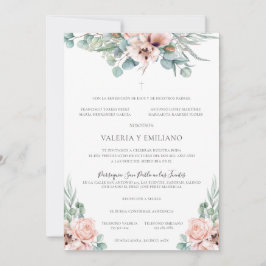 Katrina Invitación de Boda Católica Boda formal