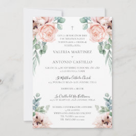 Katrina Invitación de Boda Católica Boda formal