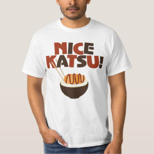 ¡Katsu agradable! Camisa del gráfico de Katsudon