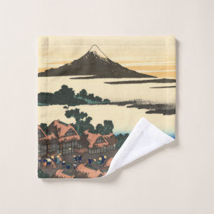 Katsushika Hokusai Amanecer en la provincia de Ka