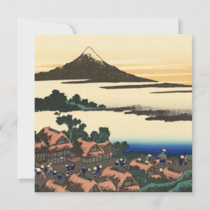 Katsushika Hokusai Amanecer en la provincia de Ka