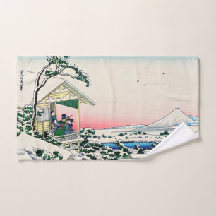 Katsushika Hokusai - Casa de té en Koishikawa