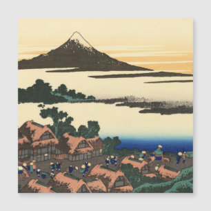 Katsushika Hokusai Dawn en la provincia de Kai