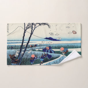Katsushika Hokusai - Ejiri en la provincia de Suru
