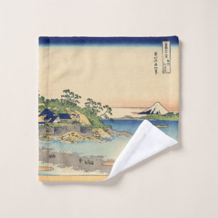 Katsushika Hokusai Enoshima en la provincia de Sag