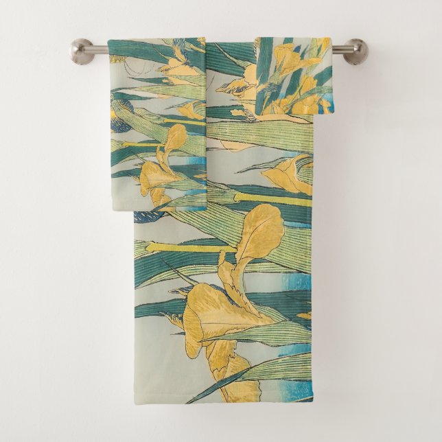 Katsushika Hokusai - Grasshopper e Iris (In situ)
