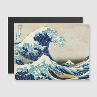 Katsushika Hokusai - La tarjeta magnética de la gr