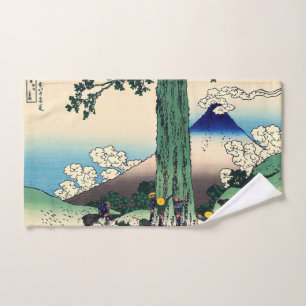 Katsushika Hokusai - Paso de Mishima en Kai