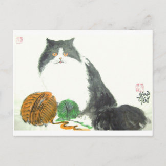 Katze Nr.38 * Katzen-Postkarte * Postales de arte 