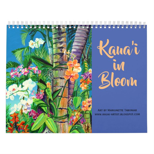 Kauai en el calendario de Bloom (Tapa)